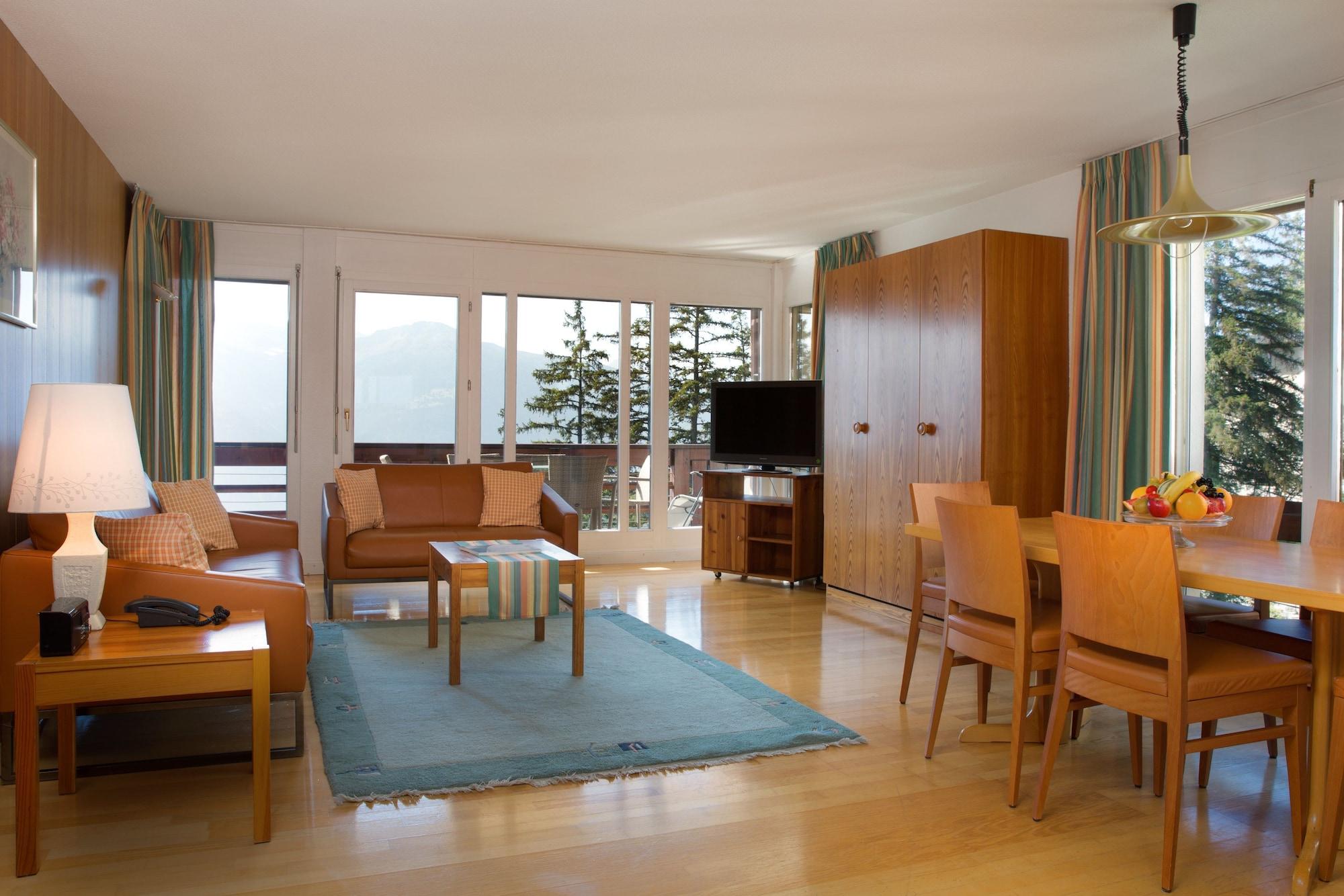 Hotel Helvetia Intergolf Crans-Montana Exterior foto