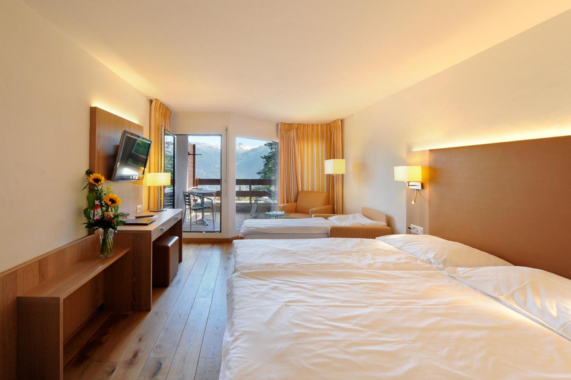 Hotel Helvetia Intergolf Crans-Montana Exterior foto