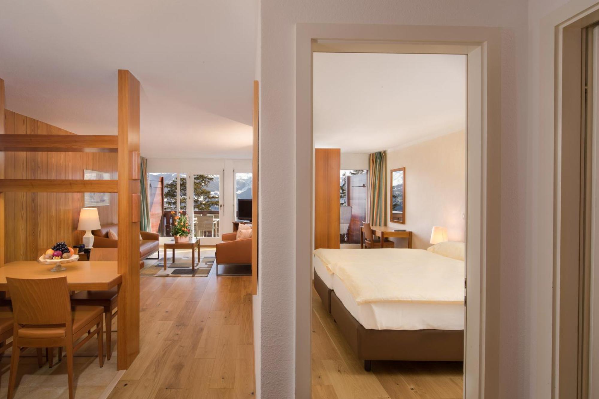 Hotel Helvetia Intergolf Crans-Montana Exterior foto