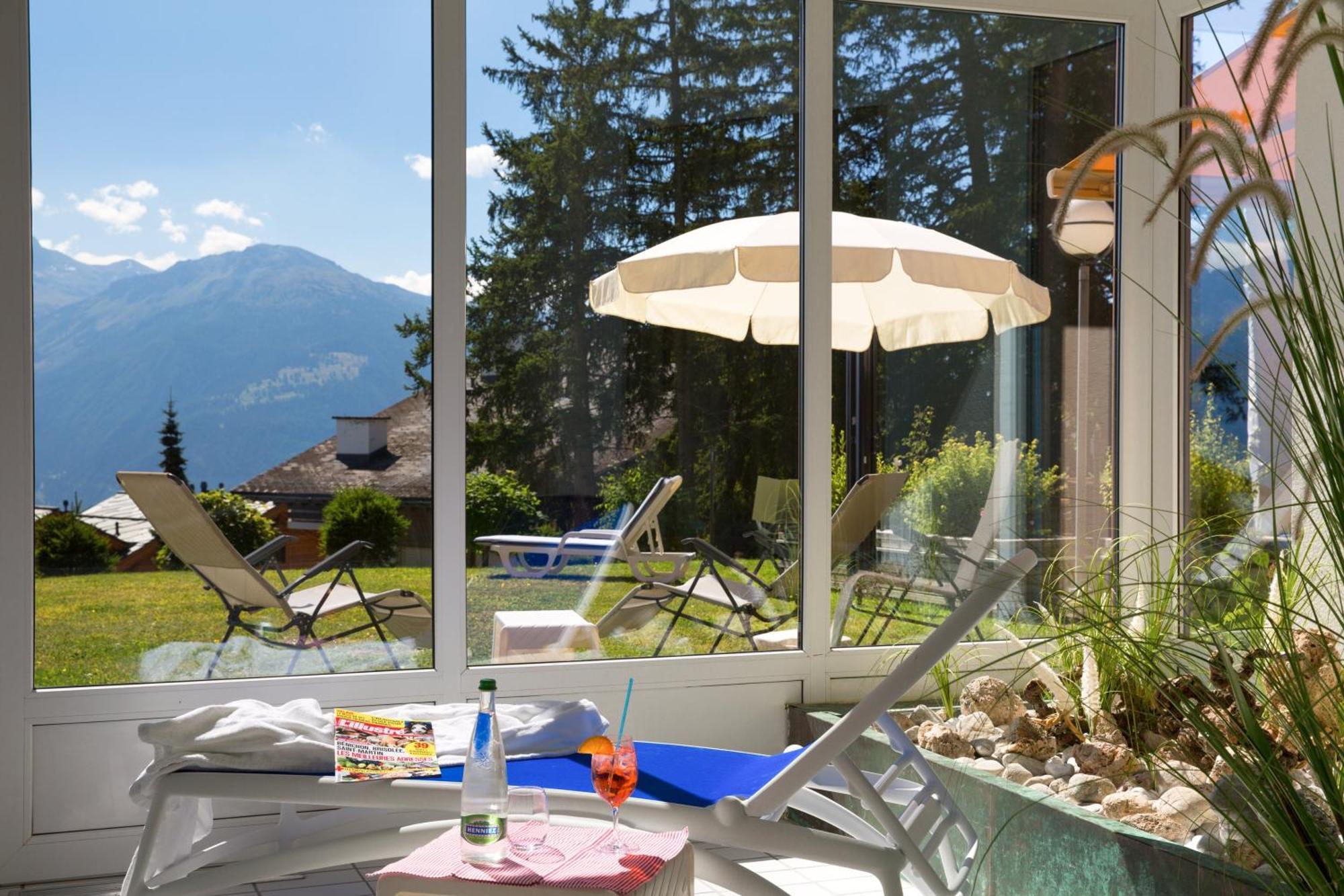 Hotel Helvetia Intergolf Crans-Montana Exterior foto