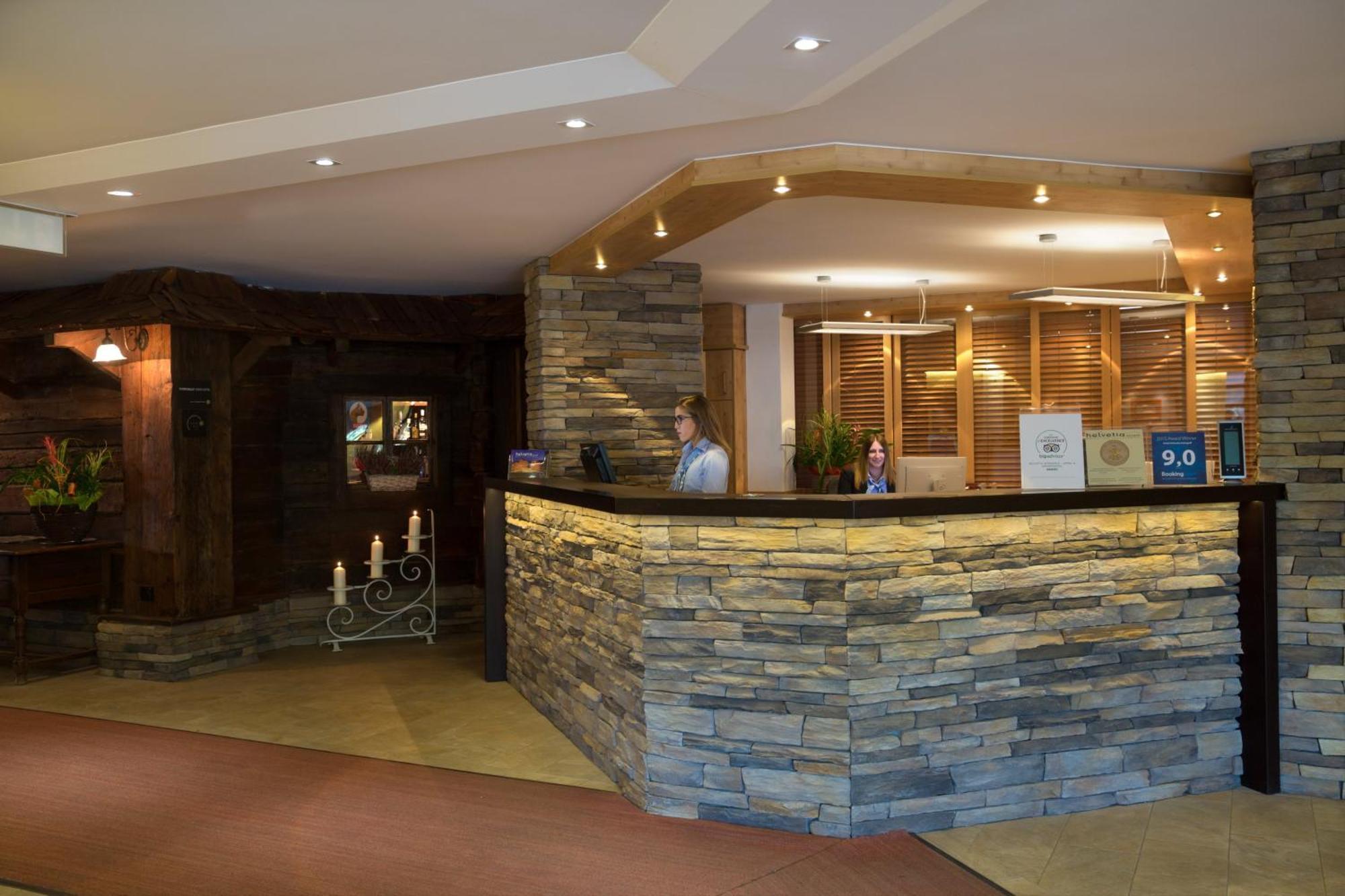 Hotel Helvetia Intergolf Crans-Montana Exterior foto