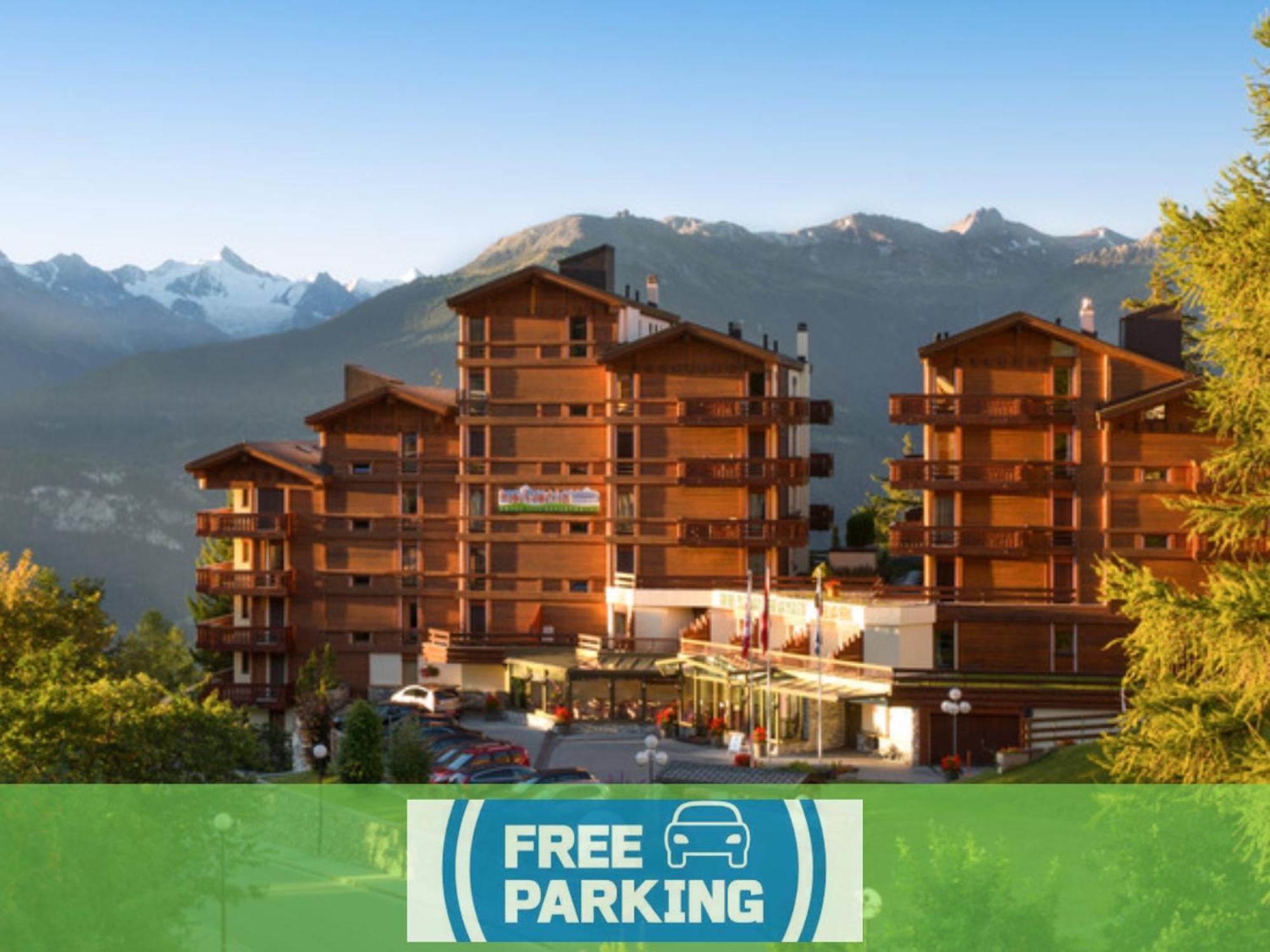Hotel Helvetia Intergolf Crans-Montana Exterior foto